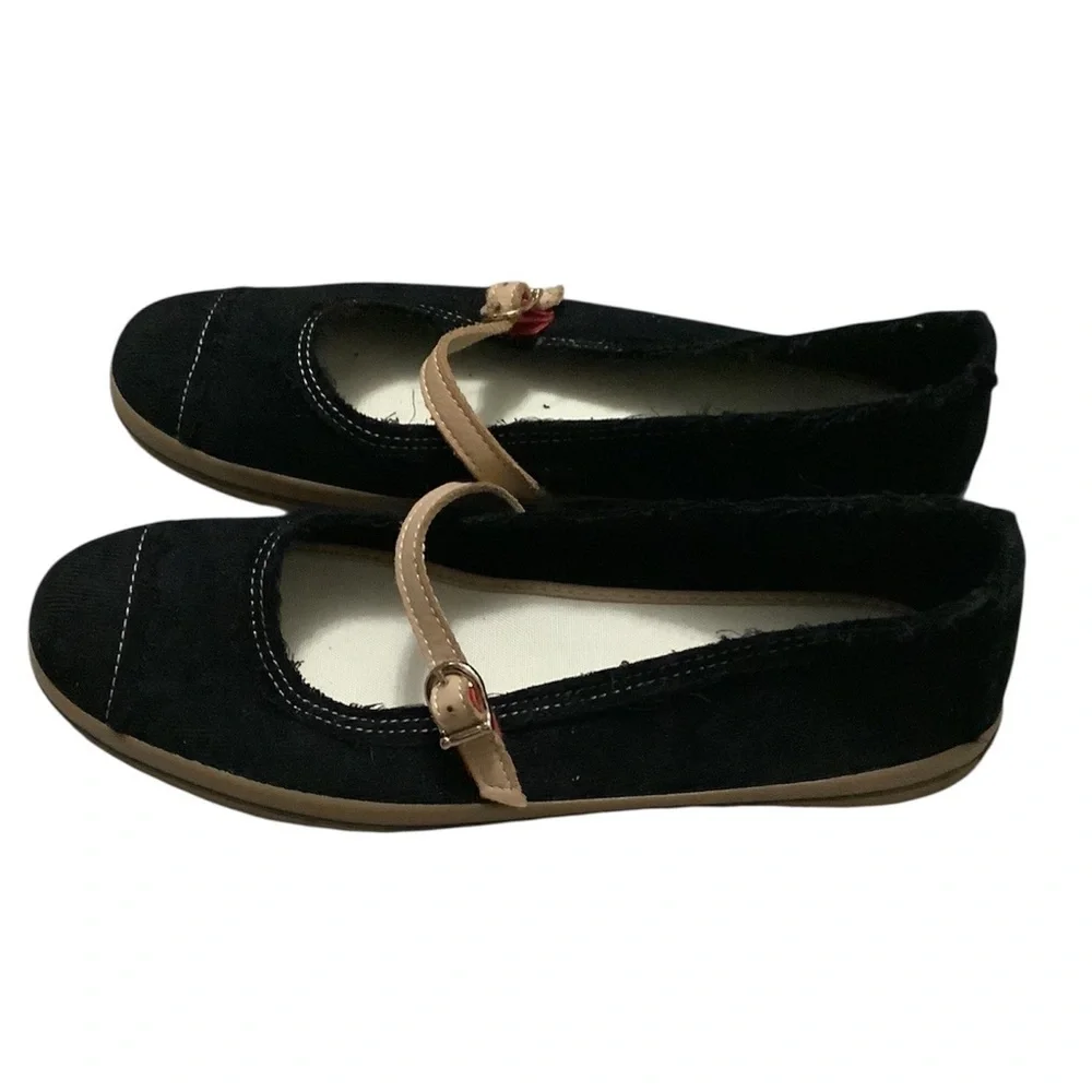 Kate spade black corduroy Mary Jane women’s flats